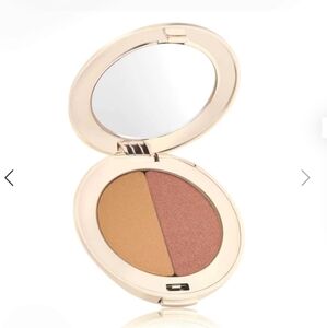 Jane Iredale PurePressed Eye Shadow Duo, Golden Peach